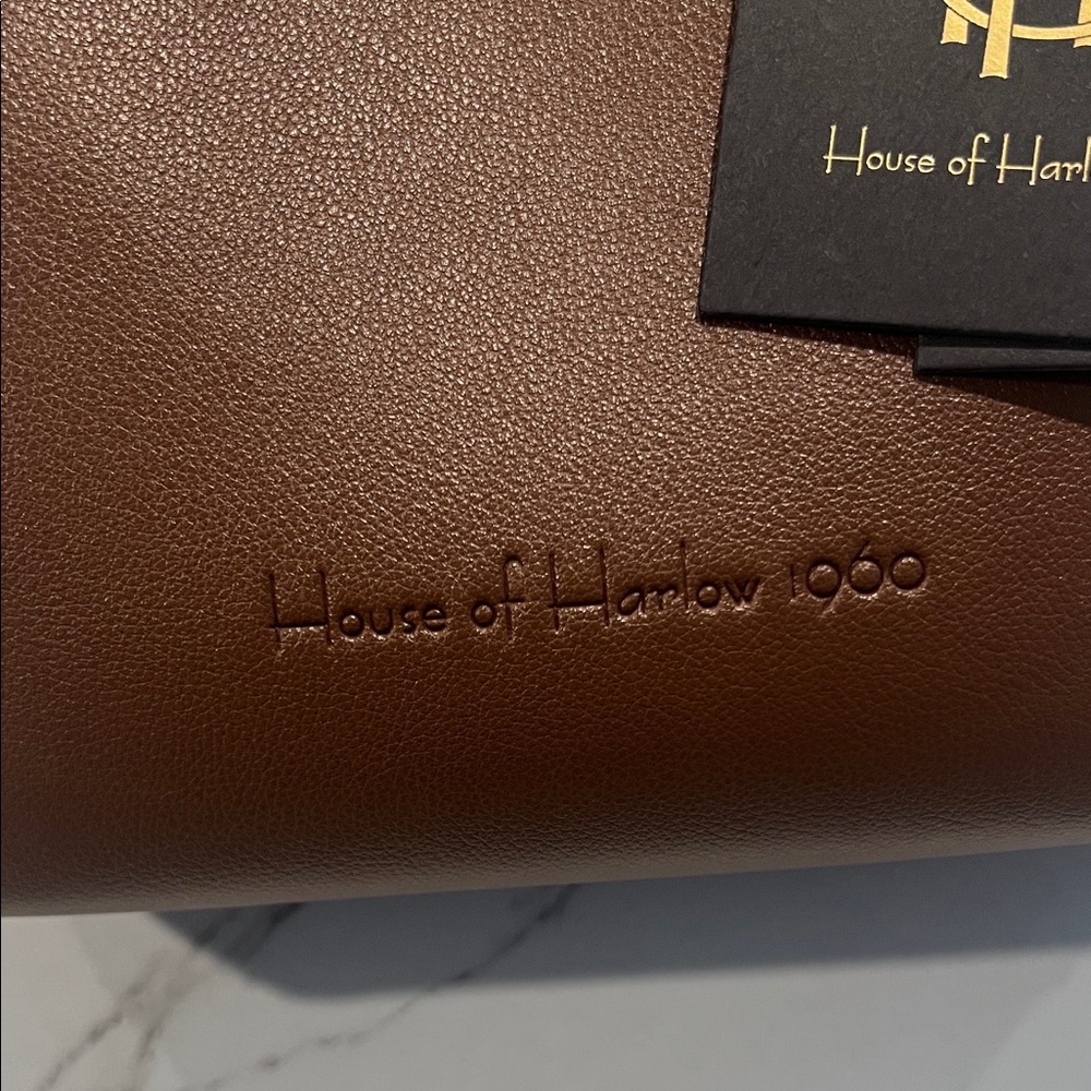 House of Harlow 1960 Dark Brown Leather Crossbody - Picture 7 of 8